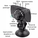 Autós DVR HD 1080P kamera 6cm LCD kijelzővel és G-szenzorral - Folyamatos felvétel