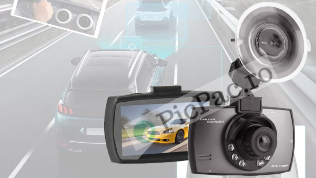 Autós DVR HD 1080P kamera 6cm LCD kijelzővel és G-szenzorral - Folyamatos felvétel