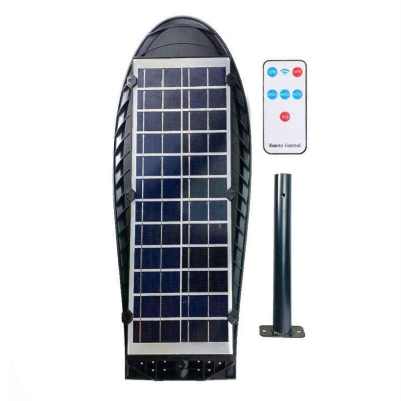 COB LED napelemes lámpa mozgásérzékelővel és távirányítóval - 20 ultra-fényes LED IP65