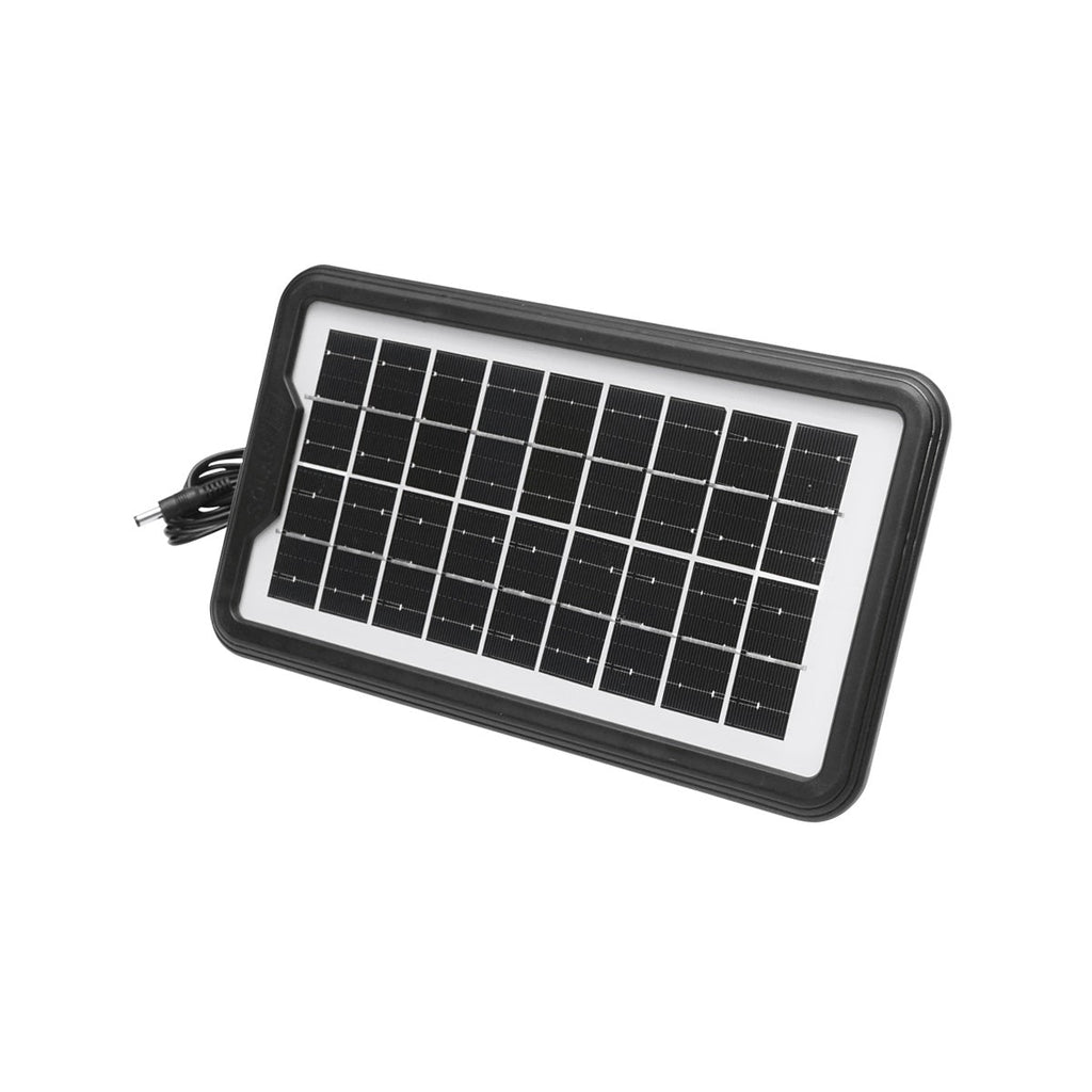 GD-8071 Hordozható Napelemes Készlet 3 LED Izzóval, Telefon Töltéssel, FM Rádióval, Bluetooth-szal és MP3-mal