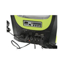 GD-8071 Hordozható Napelemes Készlet 3 LED Izzóval, Telefon Töltéssel, FM Rádióval, Bluetooth-szal és MP3-mal