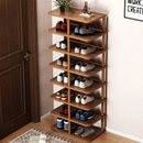 8 Polcos Barna Cipőtartó 48x24x112cm - Hálószoba és Előszoba Cipőrendszerező