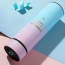 Digitális Termosz 500ml Rozsdamentes Acélból LED Hőmérséklet Kijelzővel - 12-14 Órás Hőszigetelés