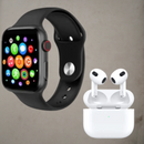 Smartwatch + Vezeték nélküli Bluetooth Fülhallgató Szett - Prémium Tech Kombó Modern Életstílushoz