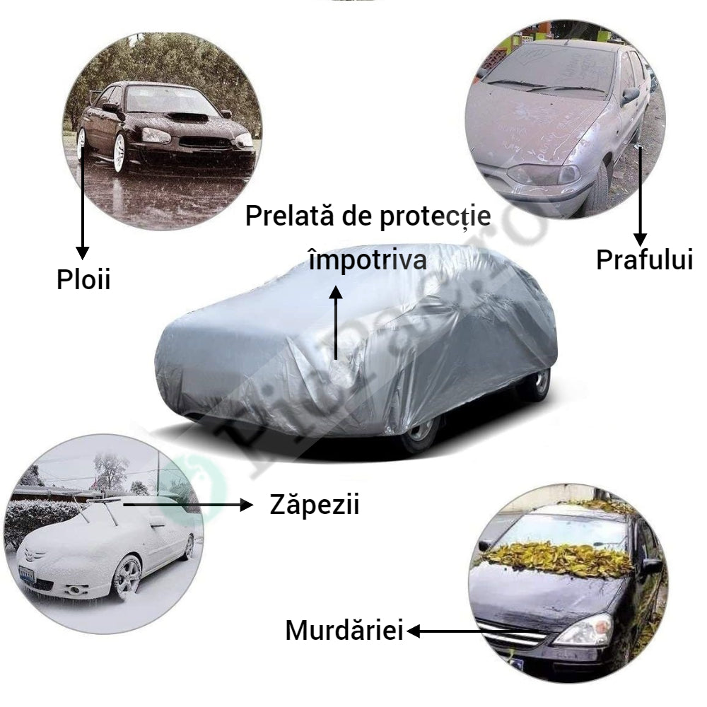 Vízálló Autóponyva Sedanhoz - Teljes Karosszéria Védelem