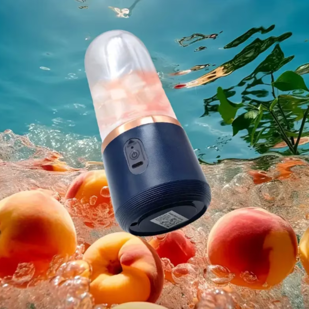 Professzionális csomag: 5 literes rozsdamentes acél elektromos húsdaráló és zöldségaprító + hordozható mini USB turmixgép, 6 pengével, 2 db 400 ml-es tartállyal