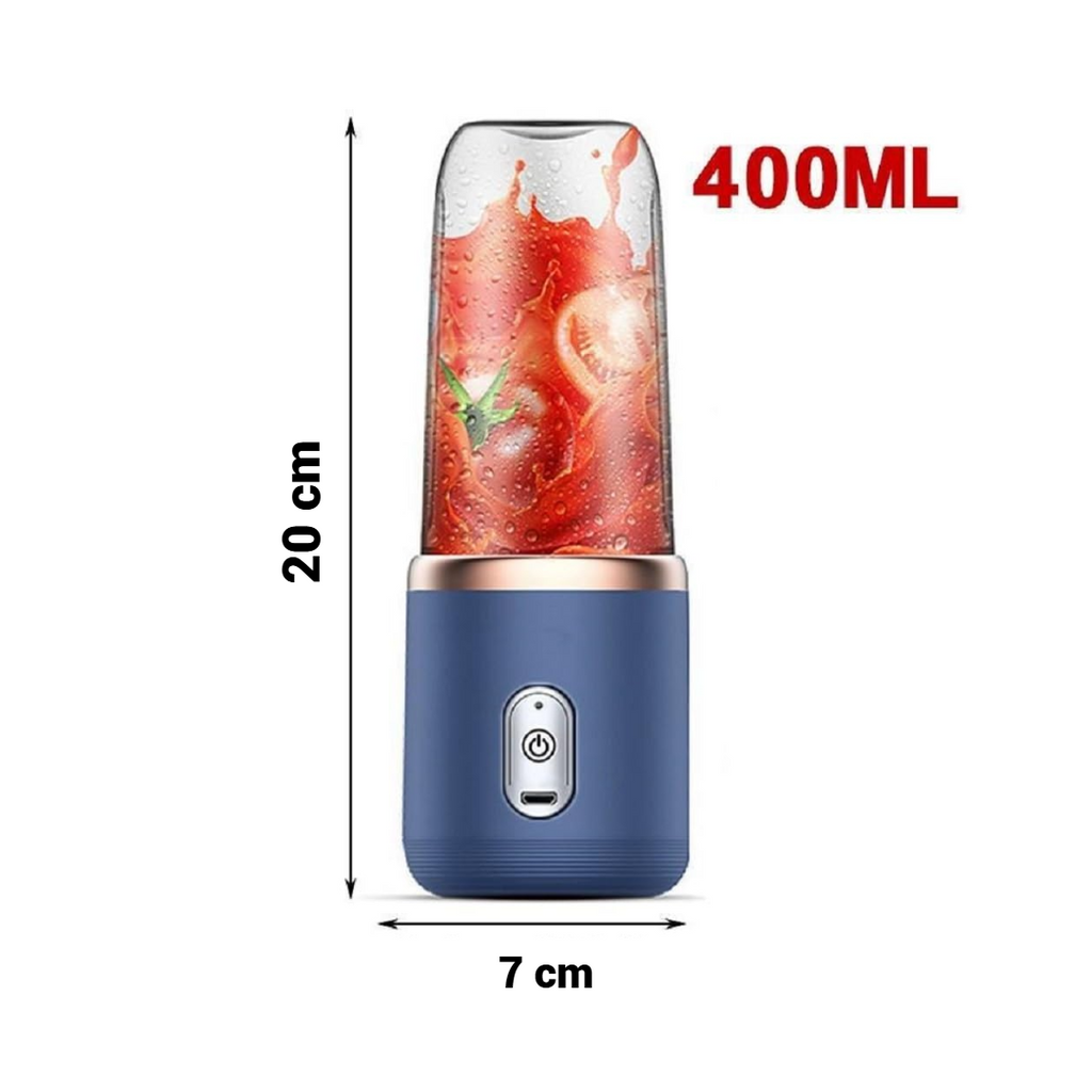 Professzionális csomag: 5 literes rozsdamentes acél elektromos húsdaráló és zöldségaprító + hordozható mini USB turmixgép, 6 pengével, 2 db 400 ml-es tartállyal