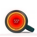 Önmelegítő kerámia bögre szett | Indukciós melegítőpad | Kanállal és fedéllel | 55°C-on tartja a hőmérsékletet