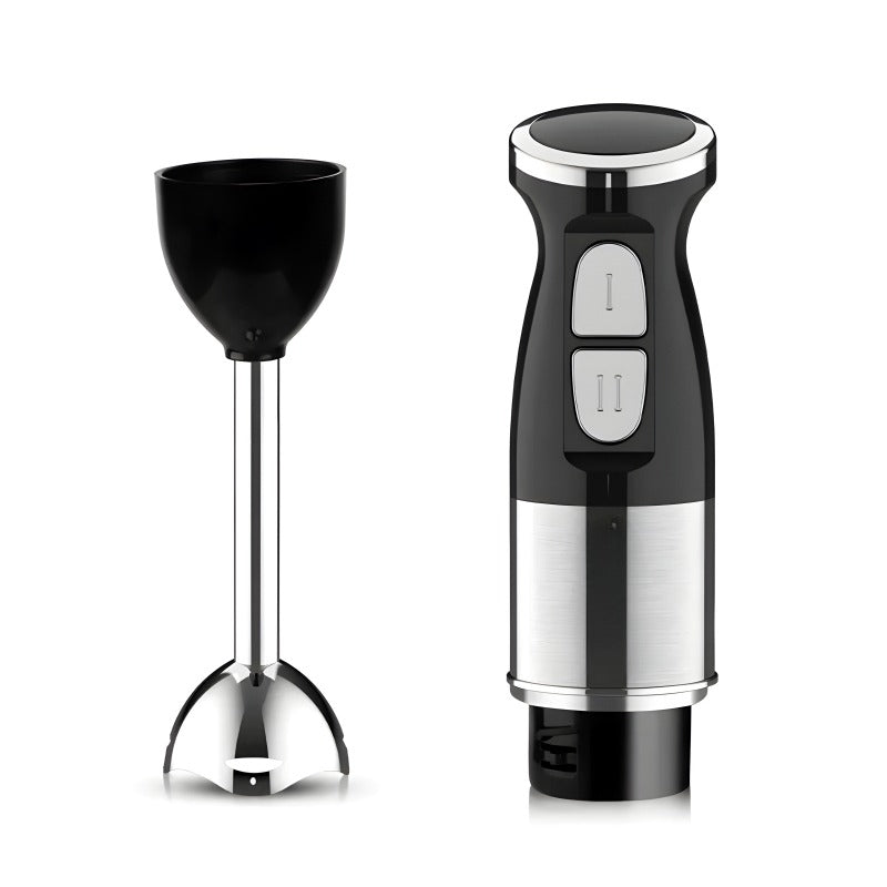 Jubake 500W Multifunkcionális Kézi Turmixgép - 2 Sebességfokozat, Rozsdamentes Acél Pengék, Aprító Tartozék