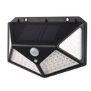 100 LED-es napelemes lámpa mozgásérzékelővel - 600 lumen