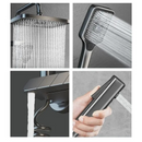 Intelligens Zuhanykészlet | LED Kijelző + Termosztatikus Vezérlés | 4 Permetezési Mód | Levegő Technológia
