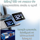 Intelligens Zuhanykészlet | LED Kijelző + Termosztatikus Vezérlés | 4 Permetezési Mód | Levegő Technológia