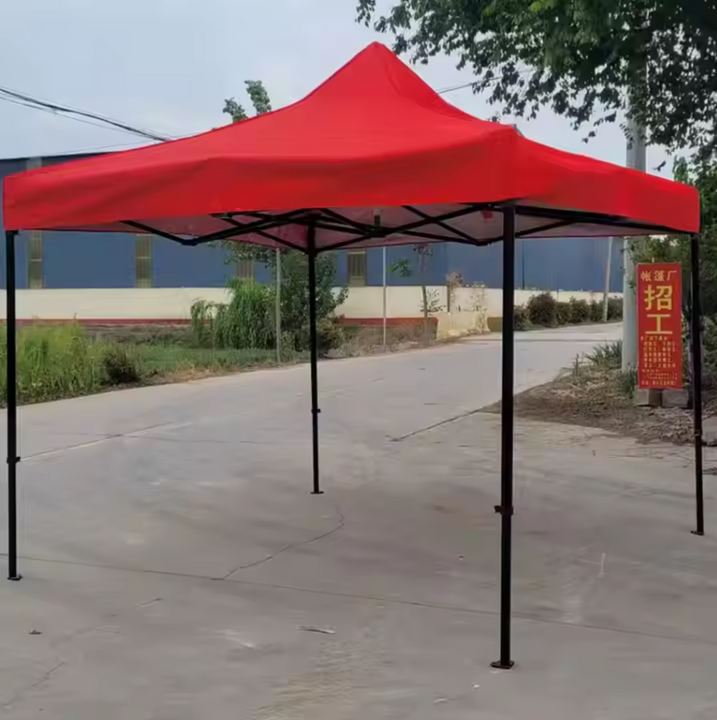 PREMIUM ultra-ellenálló, összecsukható 3x3 m kerti sátor / pavilon, fém szerkezet