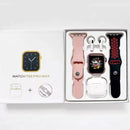 Smartwatch T55 Pro Max + Bluetooth fülhallgató + töltődokkoló + extra szíj - komplett szett