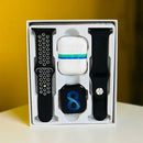 Smartwatch T55 Pro Max + Bluetooth fülhallgató + töltődokkoló + extra szíj - komplett szett