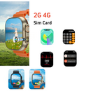 K4G Ultra Smartwatch 4G SIM-mel - Videóhívások, AI asszisztens és Egészségmonitor