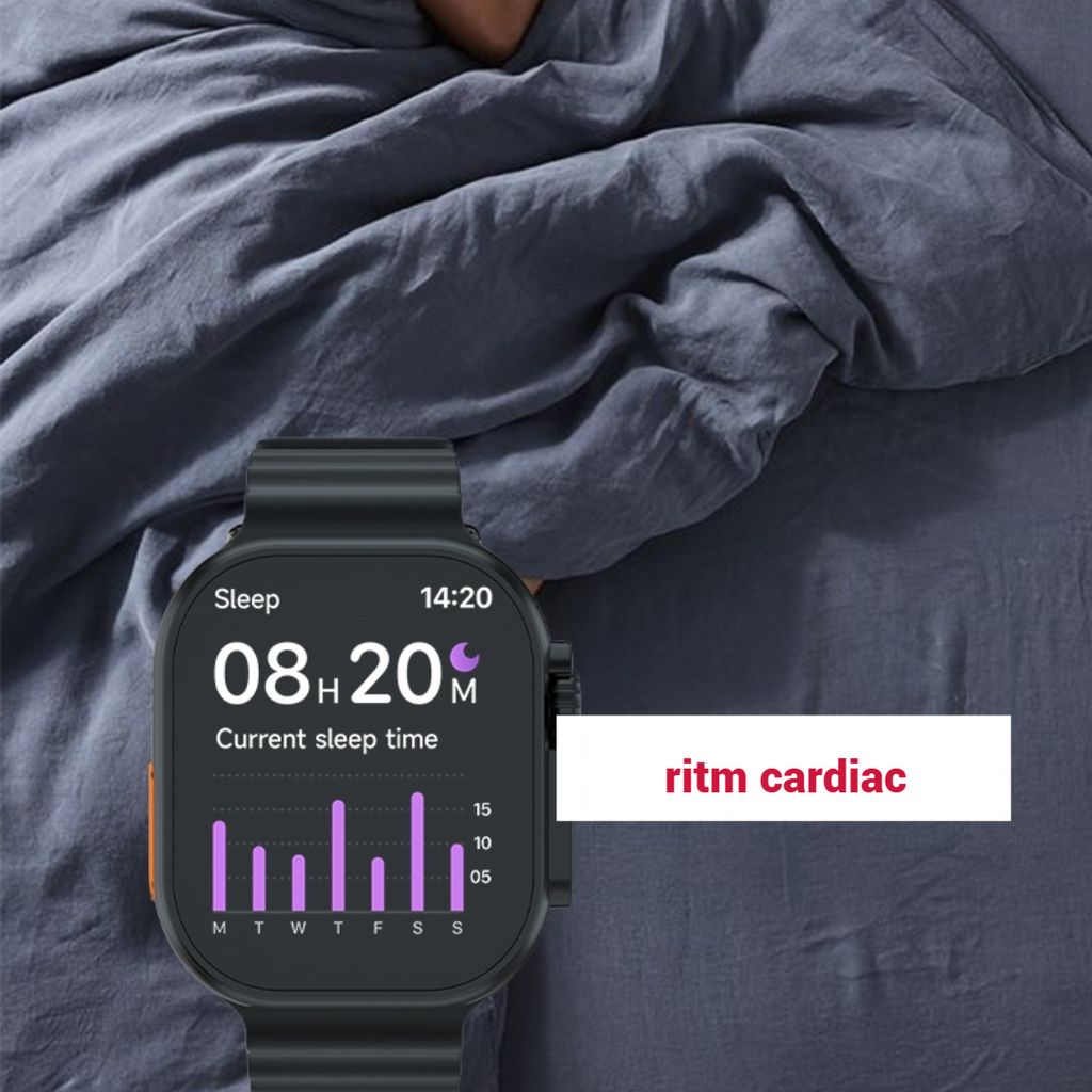 K4G Ultra Smartwatch 4G SIM-mel - Videóhívások, AI asszisztens és Egészségmonitor