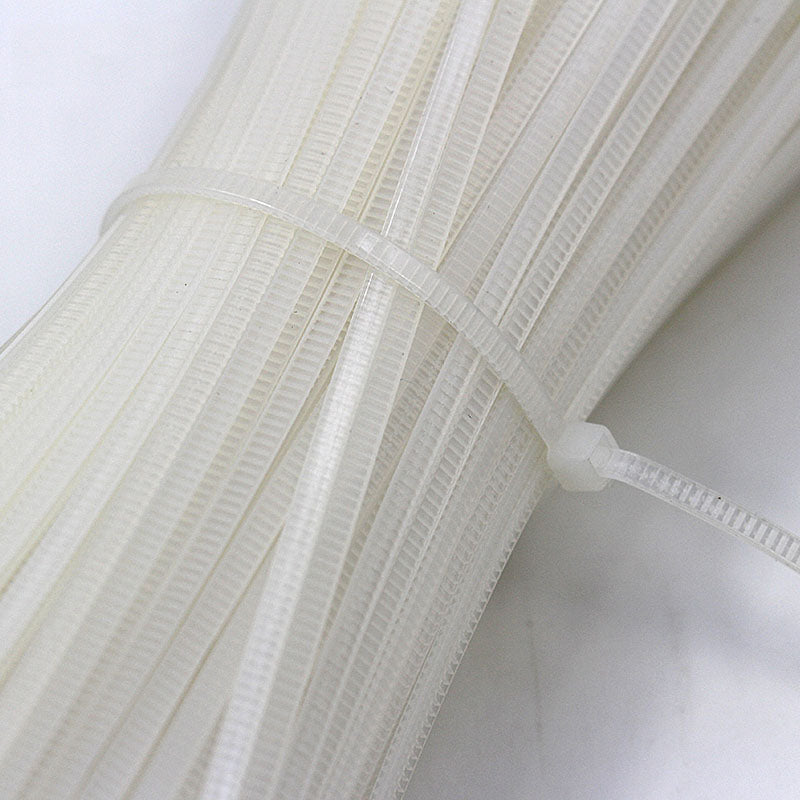 100 db-os erős műanyag kábelkötegelő készlet 3.6x200mm - Professzionális kábelrendezés és rögzítés