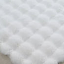 Puha műszőrme szőnyeg 3D Bubble design 180x230cm - Északi fehér nappaliba és hálószobába