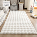 Puha műszőrme szőnyeg 3D Bubble design 180x230cm - Északi fehér nappaliba és hálószobába