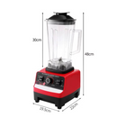 7500W professzionális turmixgép, multifunkcionális, aprít, jeget, gyümölcsöt, magvakat, diót tör, réz motor, 15 sebesség