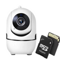 Intelligens WiFi HD720p megfigyelő kamera csomag + 32GB memóriakártya - Kétirányú hang, Éjszakai látás