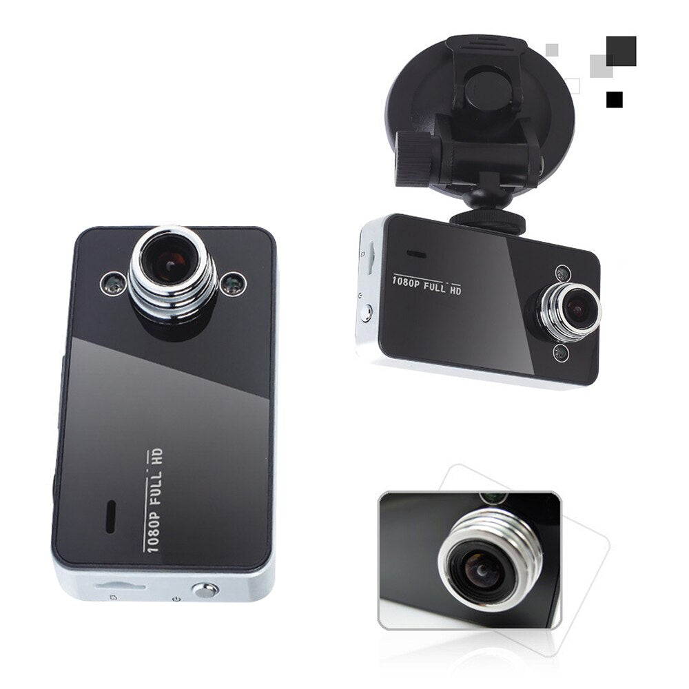 HD 720p Autós DVR Kamera Csomag Éjszakai Felvétellel + 32GB Kártya - Tapadókorongos Tartóval