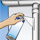 1+1 Csomag Szürke Vízálló Tömítő Spray Minden Felületre | Vízálló | 750ml