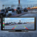 10.26 hüvelykes autós navigáció, HD | Vezeték nélküli Carplay, első/hátsó kamerák, Bluetooth, tükrözés, érintőképernyő