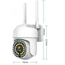 WiFi Smart Kültéri Megfigyelő Kamera Színes Éjjellátóval, Mozgásérzékeléssel és Telefonos Vezérléssel