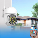 WiFi Smart Kültéri Megfigyelő Kamera Színes Éjjellátóval, Mozgásérzékeléssel és Telefonos Vezérléssel