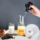 Elektromos tejhabosító 450 ml, hőálló üvegpohárral, sűrű és egyenletes habbal, ideális cappuccinohoz, lattéhoz és kávéhoz