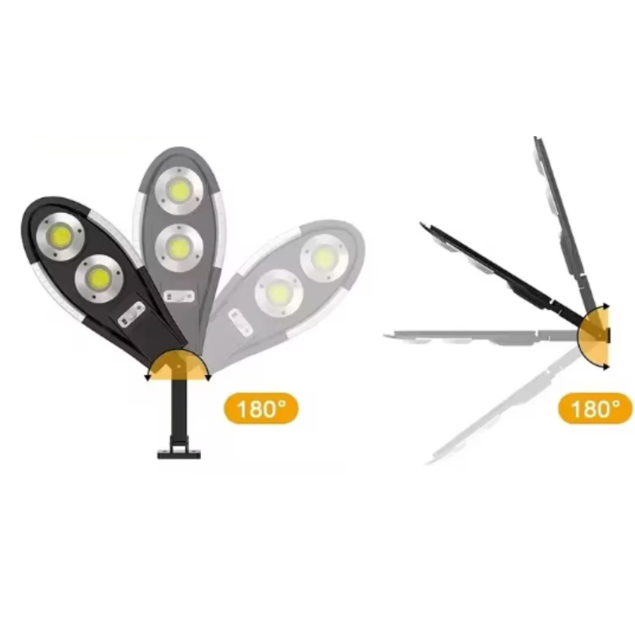 150W-os napelemes lámpa 60 COB LED-del, mozgásérzékelővel, 3 világítási móddal, távirányítóval, IP65, akár 12 órás üzemidővel, kültéri világítás udvarra és kertbe