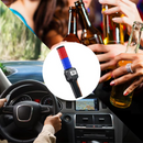 Professzionális Hordozható Alkoholteszter – LCD Kijelző, Pontos BAC Érzékelés, USB Újratölthető, Hangriasztás, Gyors Érzékelés