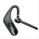 KJ12 vezeték nélküli Bluetooth headset, kihangosító mikrofonnal, 180°-os forgatás, LED kijelző, hosszú üzemidő, gyors csatlakozás, 10m hatótáv, fekete