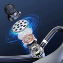 KJ12 vezeték nélküli Bluetooth headset, kihangosító mikrofonnal, 180°-os forgatás, LED kijelző, hosszú üzemidő, gyors csatlakozás, 10m hatótáv, fekete