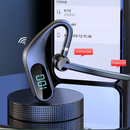 KJ12 vezeték nélküli Bluetooth headset, kihangosító mikrofonnal, 180°-os forgatás, LED kijelző, hosszú üzemidő, gyors csatlakozás, 10m hatótáv, fekete