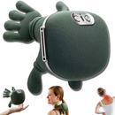 4D Nyakmasszírozó Készülék Valódi Kezek Típusú, Fűtéssel, USB, 3 Masszázsfokozat, 2 Hőszint, Nyakra és Vállra