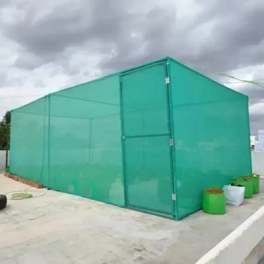 Árnyékoló háló, átlátszatlan, 2 x 50 m – UV-védelem, időjárásálló, ideális kertbe, üvegházakba és teraszokra