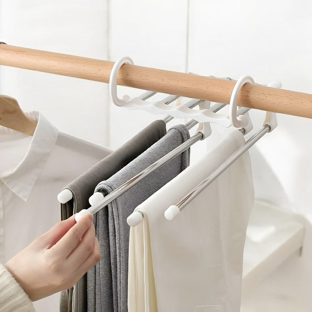 Nadrágtartó rendszerező - Sokoldalú design, optimalizált helykihasználás