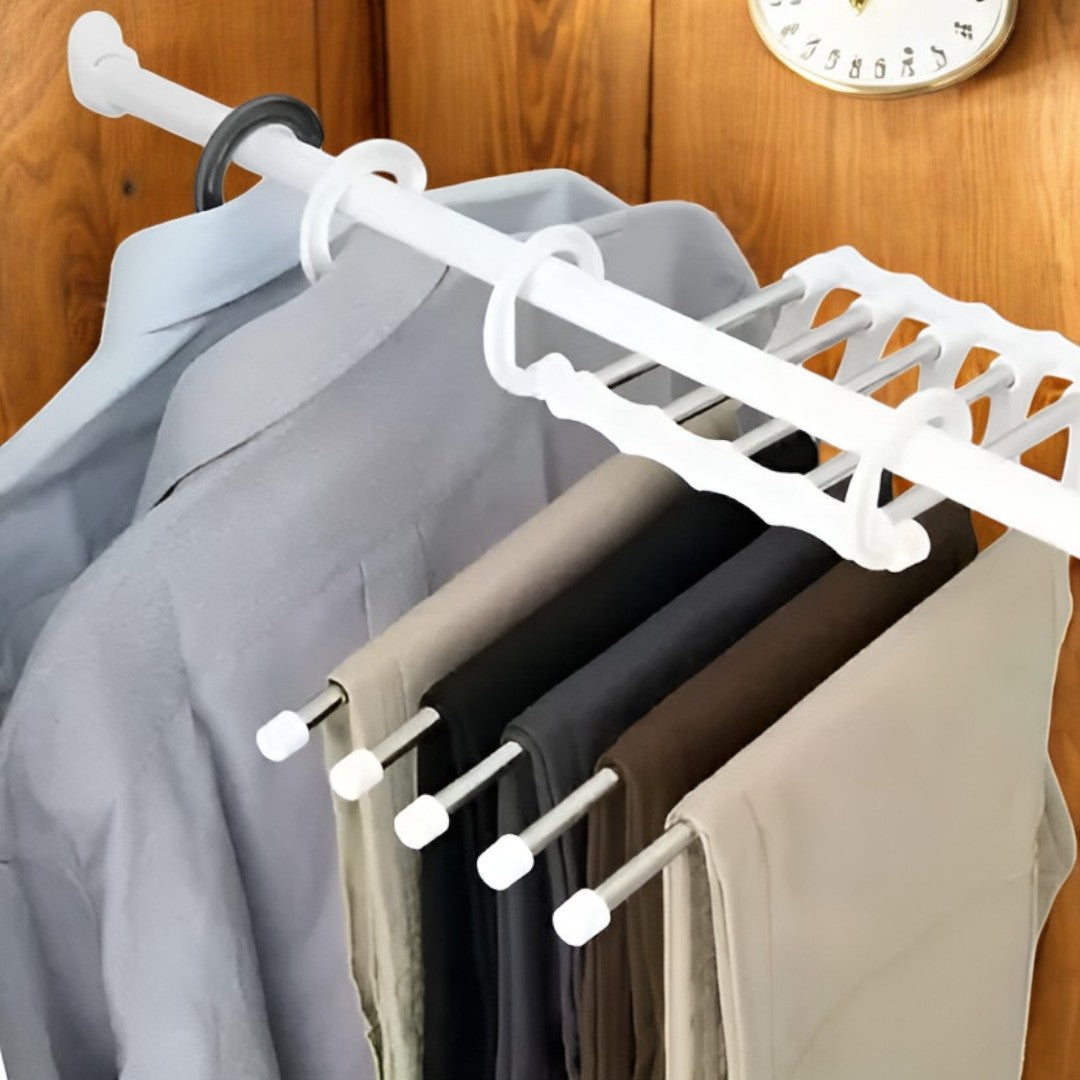 Nadrágtartó rendszerező - Sokoldalú design, optimalizált helykihasználás