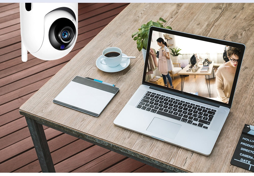 Smart WiFi HD 720p megfigyelő kamera - Vezeték nélküli éjjellátóval