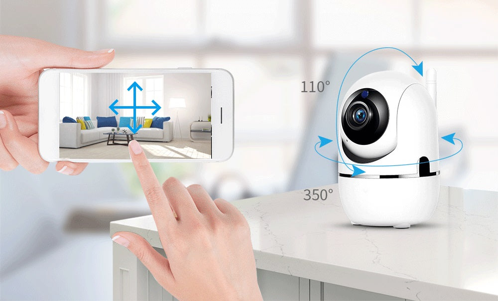 Smart WiFi HD 720p megfigyelő kamera - Vezeték nélküli éjjellátóval