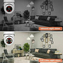 355°-os Full HD WiFi izzó kamera panoráma szöggel, mozgásérzékelővel és kétirányú audio funkcióval