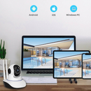 WiFi vezeték nélküli 1080P megfigyelő kamera forgatással és mozgásérzékeléssel - távvezérlés alkalmazáson keresztül