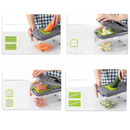 Professzionális Többfunkciós Reszelő 22 Tartozékkal - Veggie Slicer Zöldségekhez