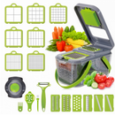 Professzionális Többfunkciós Reszelő 22 Tartozékkal - Veggie Slicer Zöldségekhez