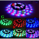RGB LED szalag 5m távirányítóval – 300 LED Vízálló IP65 beltéri és kültéri használatra