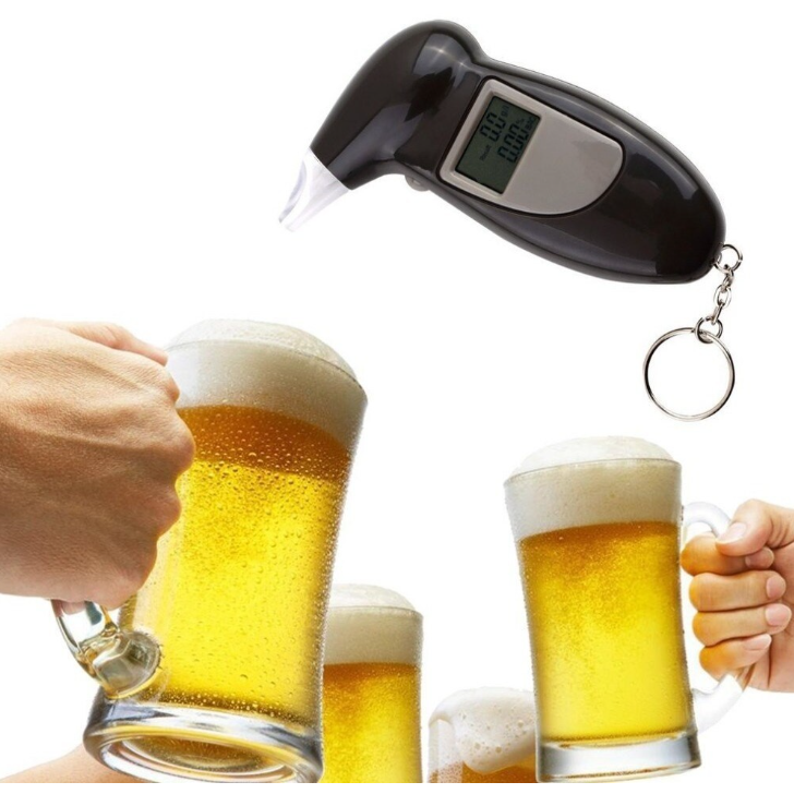 Digitális alkoholszonda 4 tartalék fúvókával
