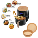 *AKCIÓ* Forrólevegős fritőz csomag + 100 db sütőpapír, egyszer használatos